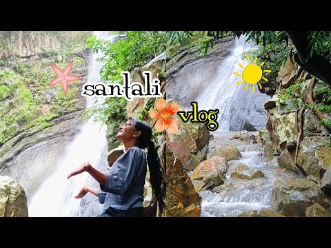Santali vlog ll santali bgm music ll waterfall video ll Rupali murmu #instagram #santalimusic 