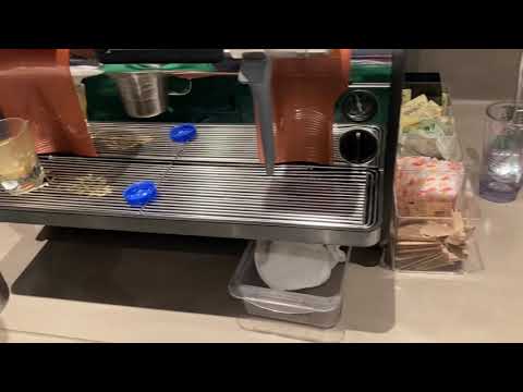 Mastrena II Starbucks new espresso machine.