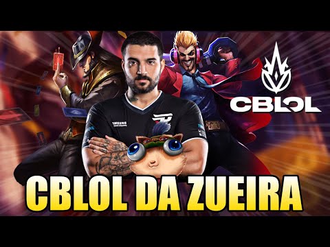 TREINO DO BRTT E MELHOR BACKDOOR DA HISTÓRIA - CBLOL DA ZUEIRA