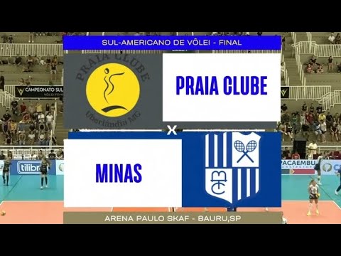 Praia Clube x Minas Sul-Americano de Clubes Feminino 2024 Final