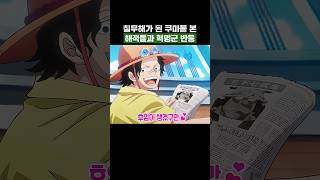 원피스) 칠무해가 된 쿠마를 본 해적들과 혁명군 반응