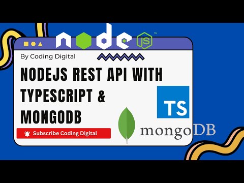 Build Nodejs Typescript Rest Api With Mongodb Database Coding Digital