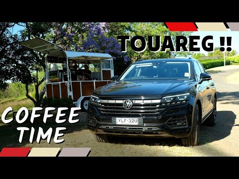 Coffee at Horse and Harpy (Destination Foodie) in the VW TOUAREG Elegance