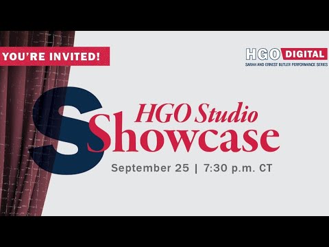 HGO Studio Showcase: Pre-Show and Watch Party