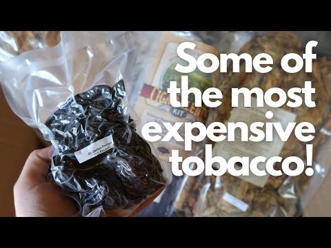 Unboxing Whole Leaf Tobacco for Pipe Blending and Snuff!