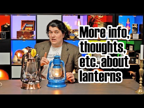 How to use, more info, and further thoughts on hurricane (Dietz) lanterns