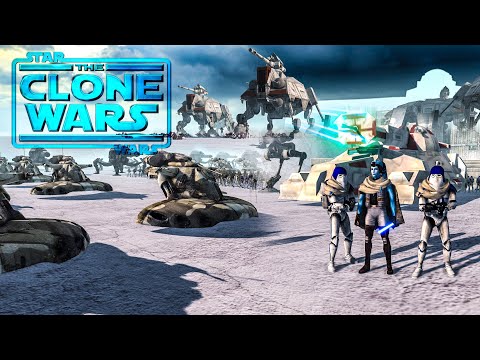 Star Wars the Clone Wars - REPUBLIC INVASION OF RHEN VAR Part 4 (Cinematic)