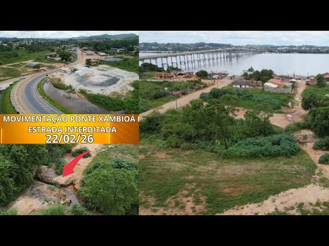 22/02/26 AGORA NA PONTE XAMBIOÁ TOCANTINS DIVISA COM SÃO GERALDO-PA 