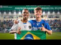 I Played in an 11-a-side match against the next Neymar in Brazil! Ft Pro Ballers and Influencers!!