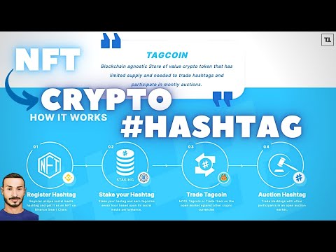 HASHTAG NFT che MINANO CRYPTO 🔥 TagProtocol