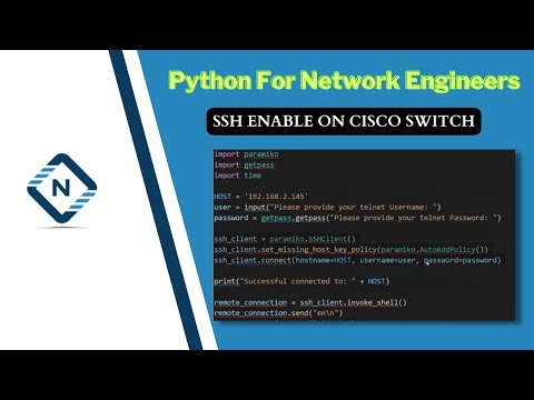 Python For Network Engineer Python Ssh Introduction Video 27