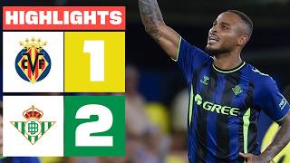 Villarreal vs Real Betis