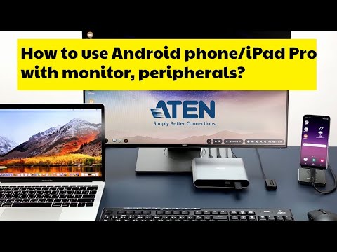 Aten | US3310-AT 2 prievadų USB-C doko jungiklis su maitinimo perdavimu video
