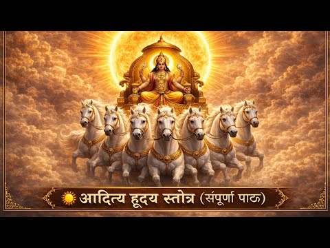 Aditya Hrudayam Stotram Full With Lyrics |आदित्य हृदयम |Powerful Mantra From Ramayana | Mantra