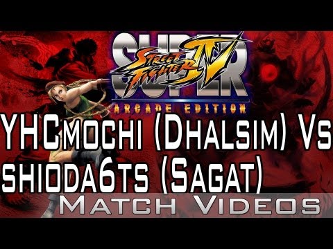 YHCmochi (Dhalsim) Vs shioda6ts (Sagat) SSF4 AE 2012 Match Video 1080p HD Super Street Fighter 4
