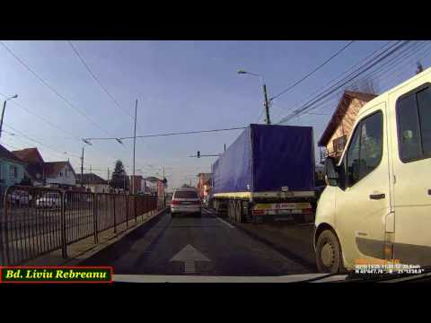 Driving in Timişoara: Moşniţa Nouă - Calea Aradului (Nov. 25, 2016)