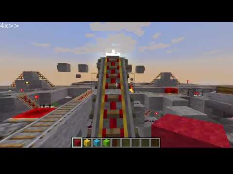 Ultimate Redstone Railcraft Minecart System!