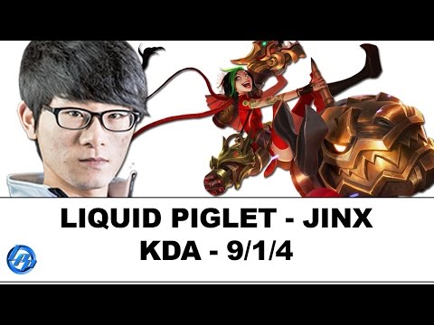 Liquid Piglet(Jinx) vs Fabbbyyy(Vayne) - NA Duo Fenix
