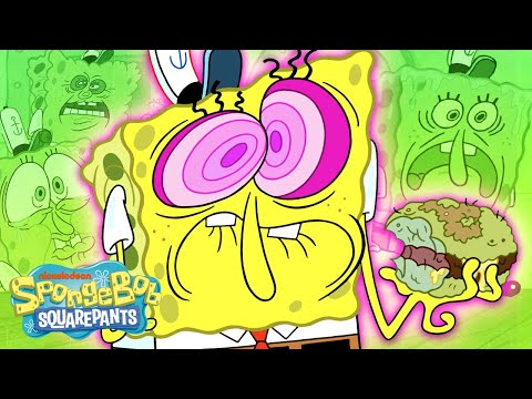 17次有人在比基尼底褲中吃了GROSS的東西!?海綿寶寶 (17 Times Someone Ate Something GROSS in Bikini Bottom! ? SpongeBob)
