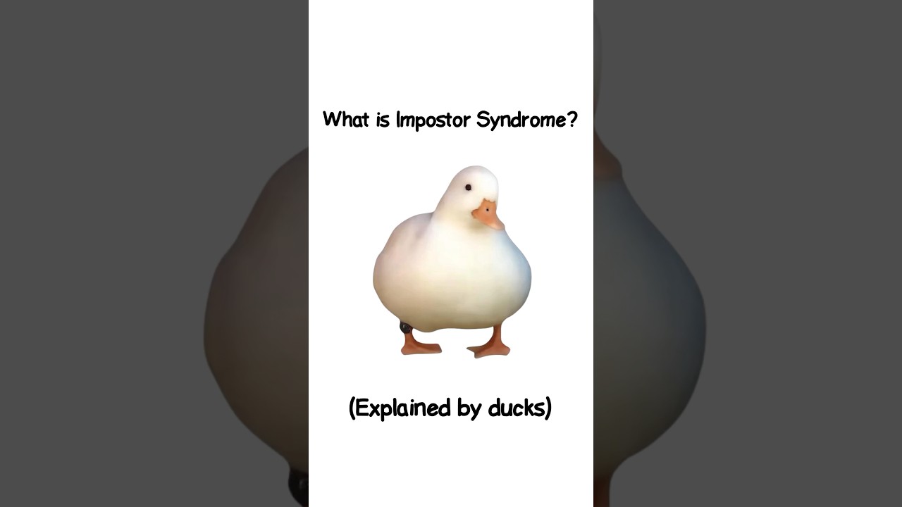 Imposter Syndrome (Explained by Ducks) #shorts
