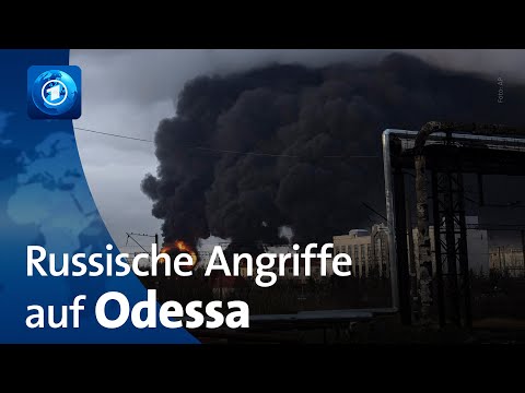 Ukraine-Krieg: Explosionen in der Hafenstadt Odessa