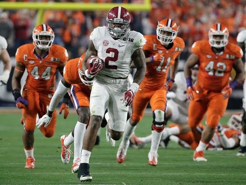 2016 National Championship Game  #2 Alabama vs #1 Clemson