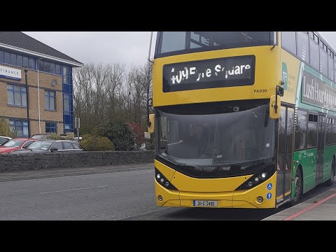 X5 BusEireann Vehicles at Erye Square including a Tour Bus|Higer Steed 9|* ADL E40DCity|22/9/23