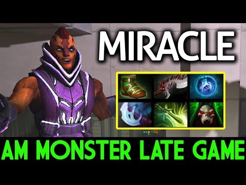 Miracle- DOTA 2 [Anti Mage] AM monster Late Game