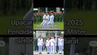 Download lagu Momen Haru siswa titipan Barak militer KDM mengibarkan bendera pada Harkitnas 2025 mp3