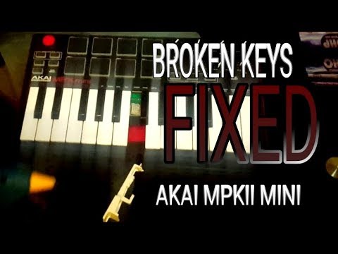 Akai MPKII Mini Broken Keys Fixed