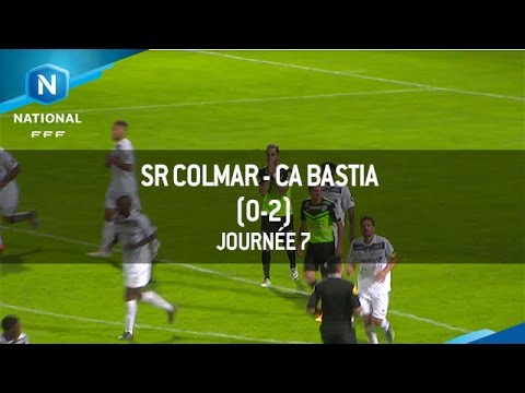 J7 : SR Colmar - CA Bastia (0-2), le résumé