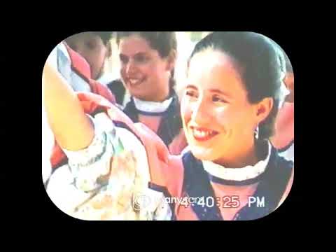 Cia de Danças de LAVRAS do SUL,Rio Grande do Sul, BRASIL na BÉLGICA em1987.