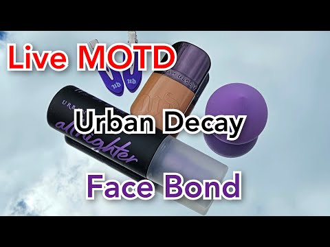 New Urban Decay Face Bond Foundation - Get Ready With Me.