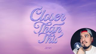 Jimin 'Closer Than This' Single! | BTS 방탄소년단 지민 2023