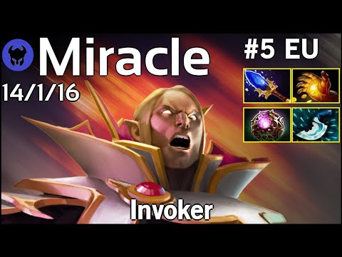 Miracle [Liquid] plays Invoker!!! Dota 2 7.22