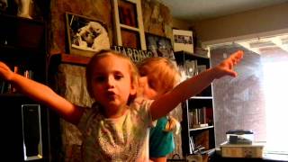 my girls singing "Go Where I send Thee.."