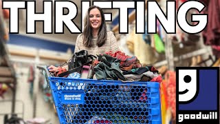 FILLED My CART After 30 Minutes In The Store! Come Thrift With Me To RESELL on eBay and Poshmark!