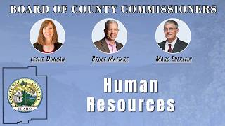 8/20/26 Board of County Commissioners: Human Resources
