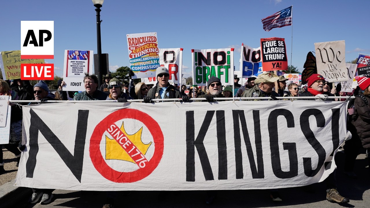 ‘No Kings’ protest: LIVE from Minnesota, DC and New York