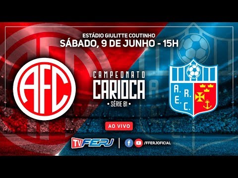 TV FERJ - AMERICA X ANGRA DOS REIS - SERIE B1 - CARIOCA 2018