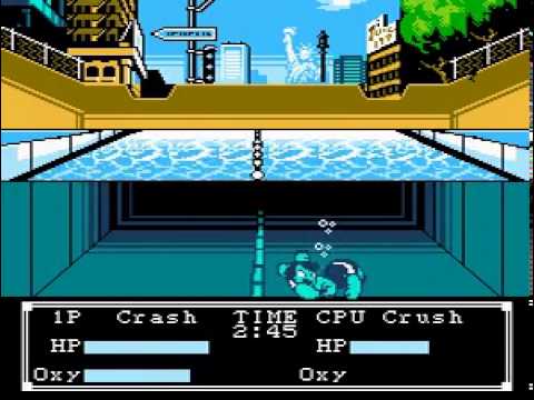 Crash'n the Boys Street Challenge NES