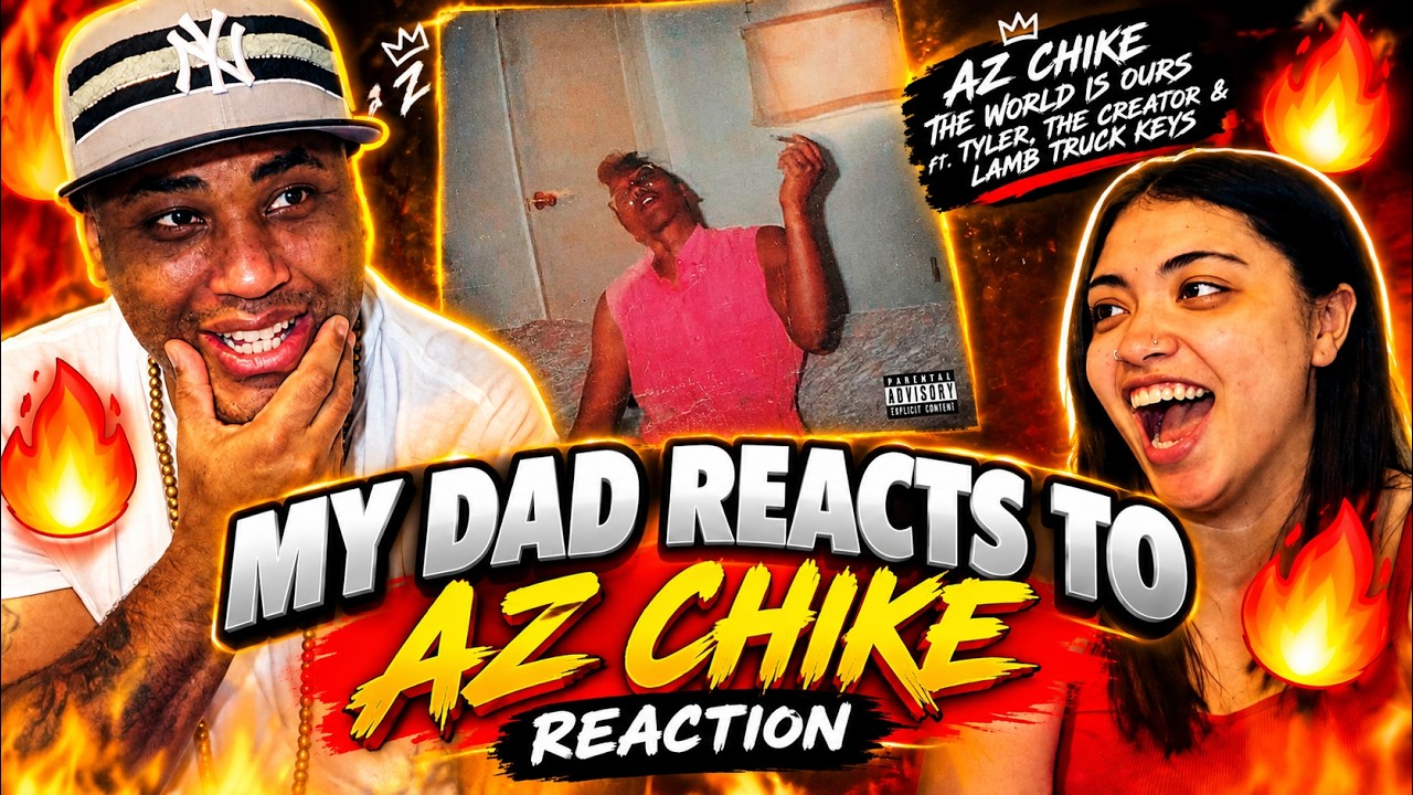 MY DAD REACTS TO AZ Chike - The World Is Ours ft. Tyler, the Creator & Lamb Truck Keys REACTION