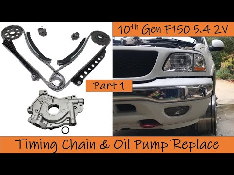Ford F150 5.4L 2V Timing Chain Noise & Replace: 10th Gen '97-'04 F150, Expedition, Excursion Part 1