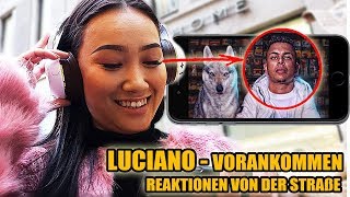LUCIANO - VORANKOMMEN || LIVE REAKTIONEN VON DER STRAßE #20 - Leon Lovelock