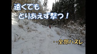【狩猟動画】遠くても撃つ