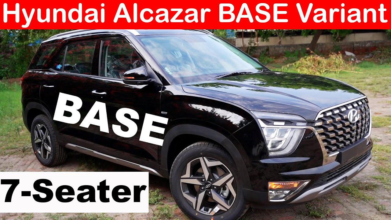 Hyundai Alcazar Prestige Base Model Walkaround Review l Aayush ssm