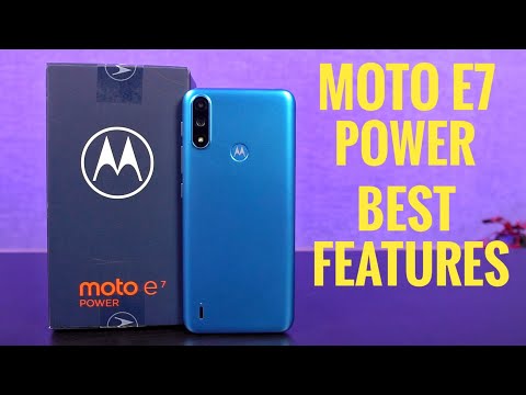 Motorola E7 Power 20+ Best Features