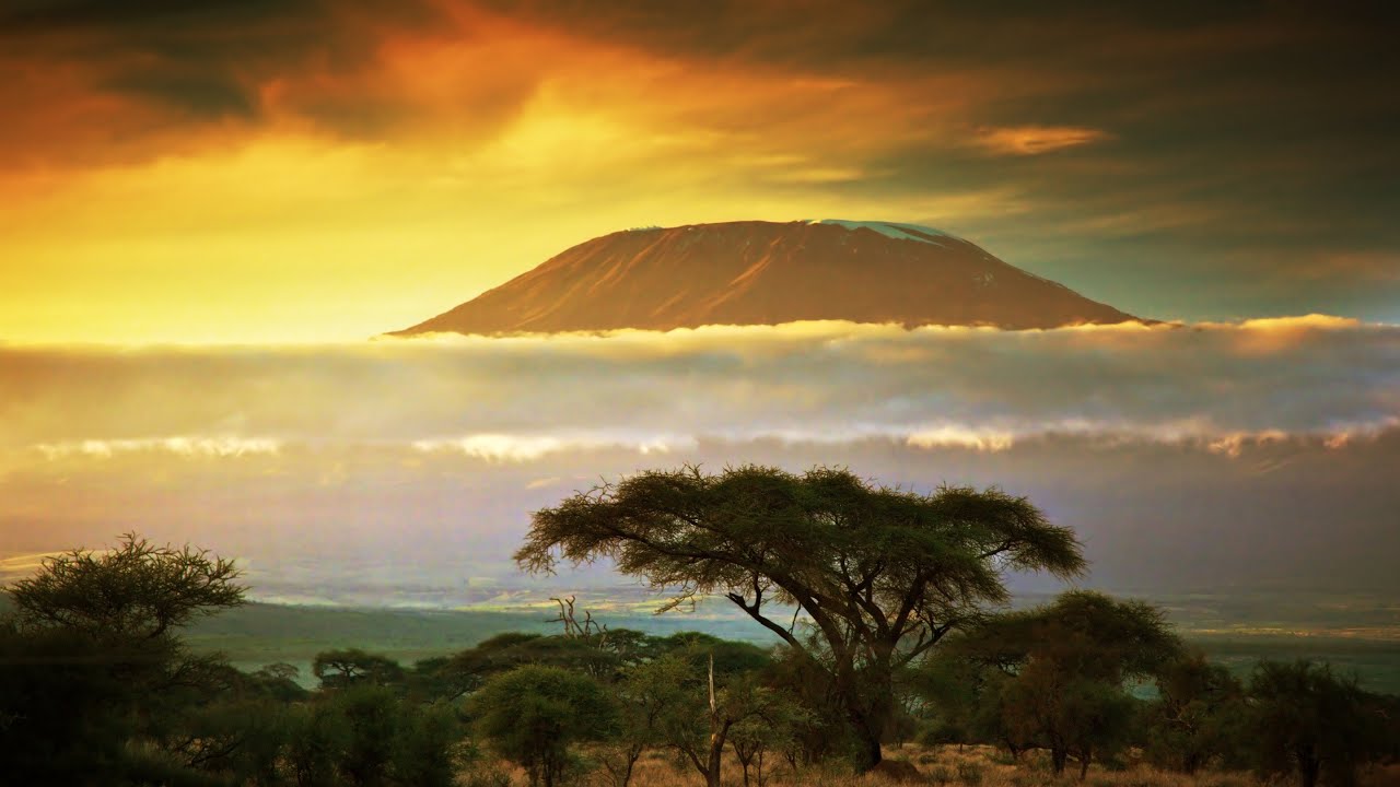 Who was the third person to climb Kilimanjaro?
