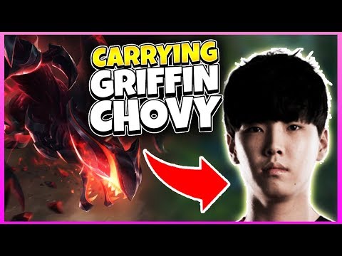 CARRYING GRIFFIN CHOVY IN KOREA CHALLENGER?? | League of Legends
