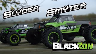 Smyter MT 1/12 4WD Electric Monster Truck - Žlutý